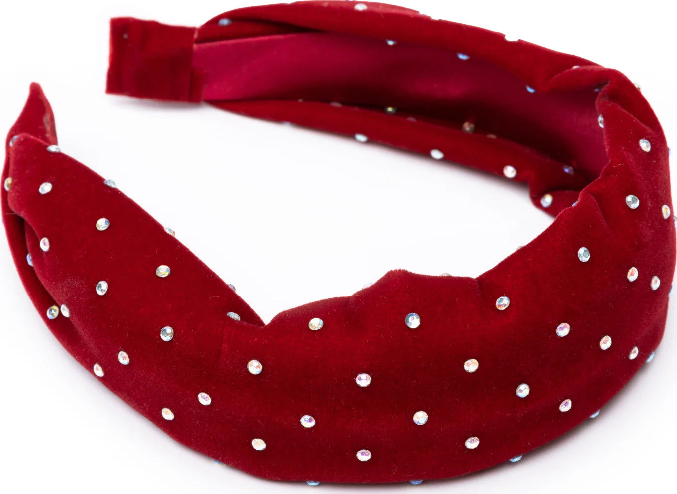 Sparkle Red Velvet Headband