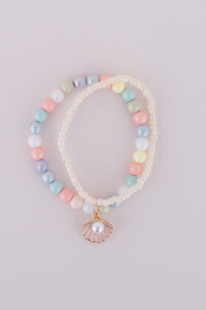 Boutique Pastel Shell Bracelet