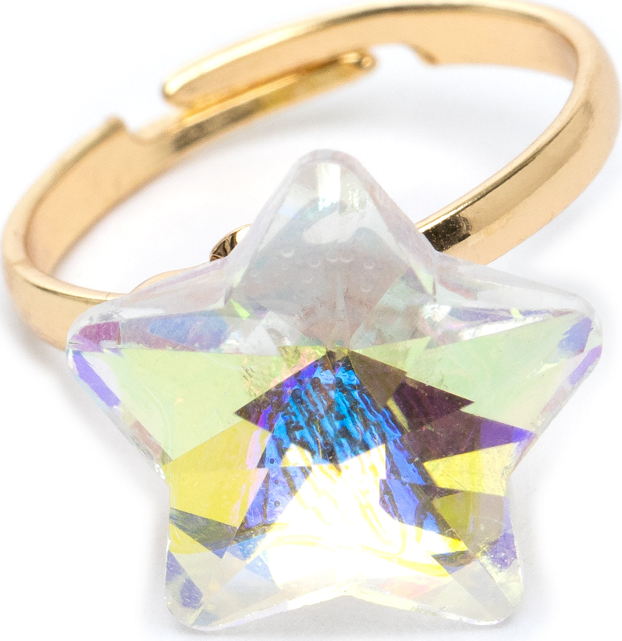 Boutique Holographic Star Necklace & Ring