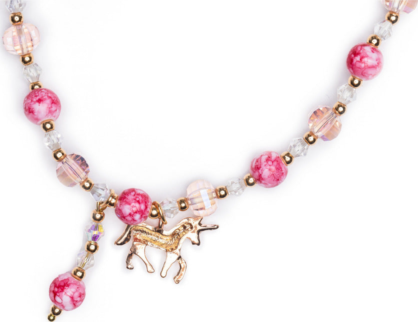 Boutique Pink Crystal Necklace (assorted)