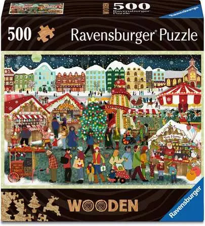 Christmas Wood Puzzle, 500 pc