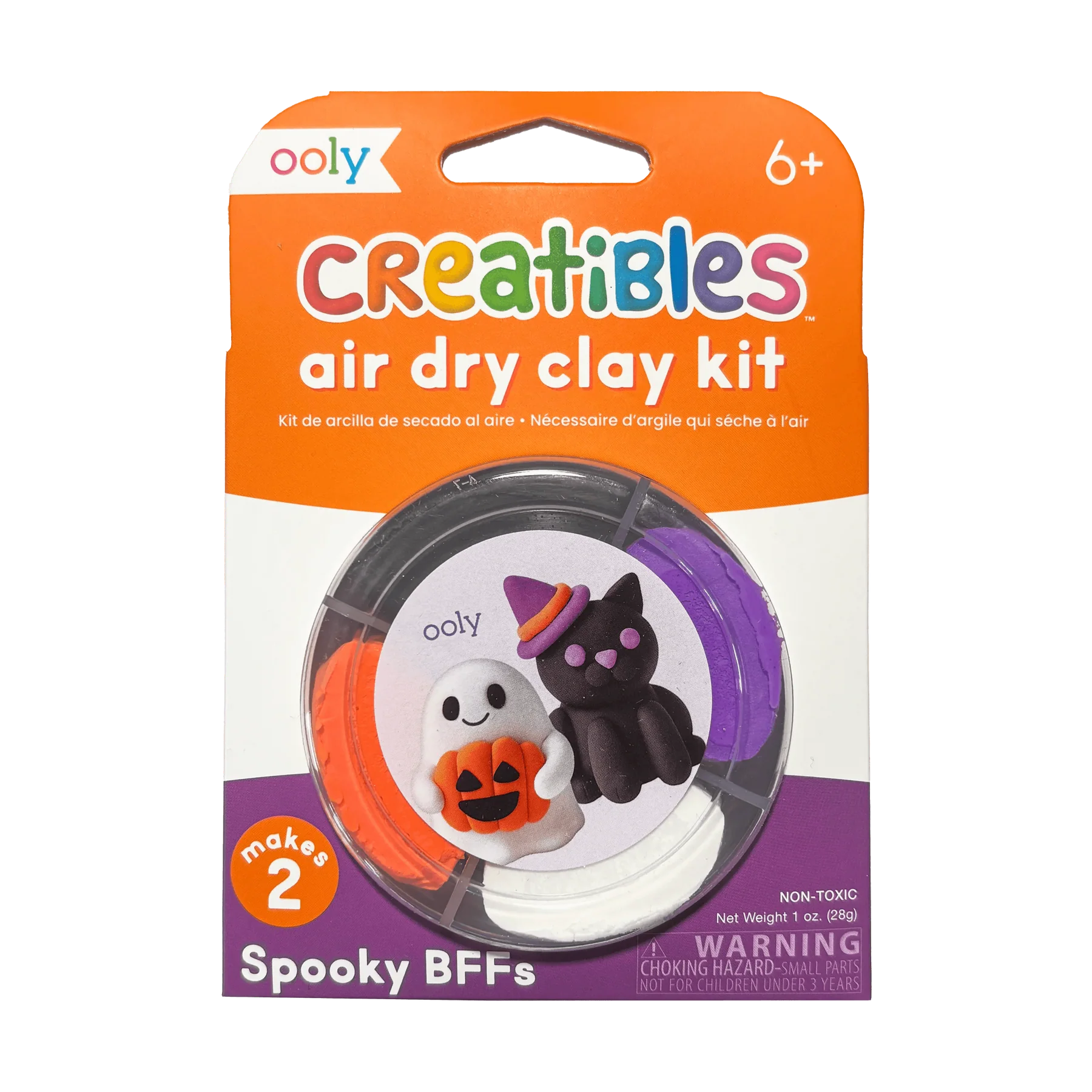 Creatibles Air Dry Clay BFFs Kit: Spooky BFFs