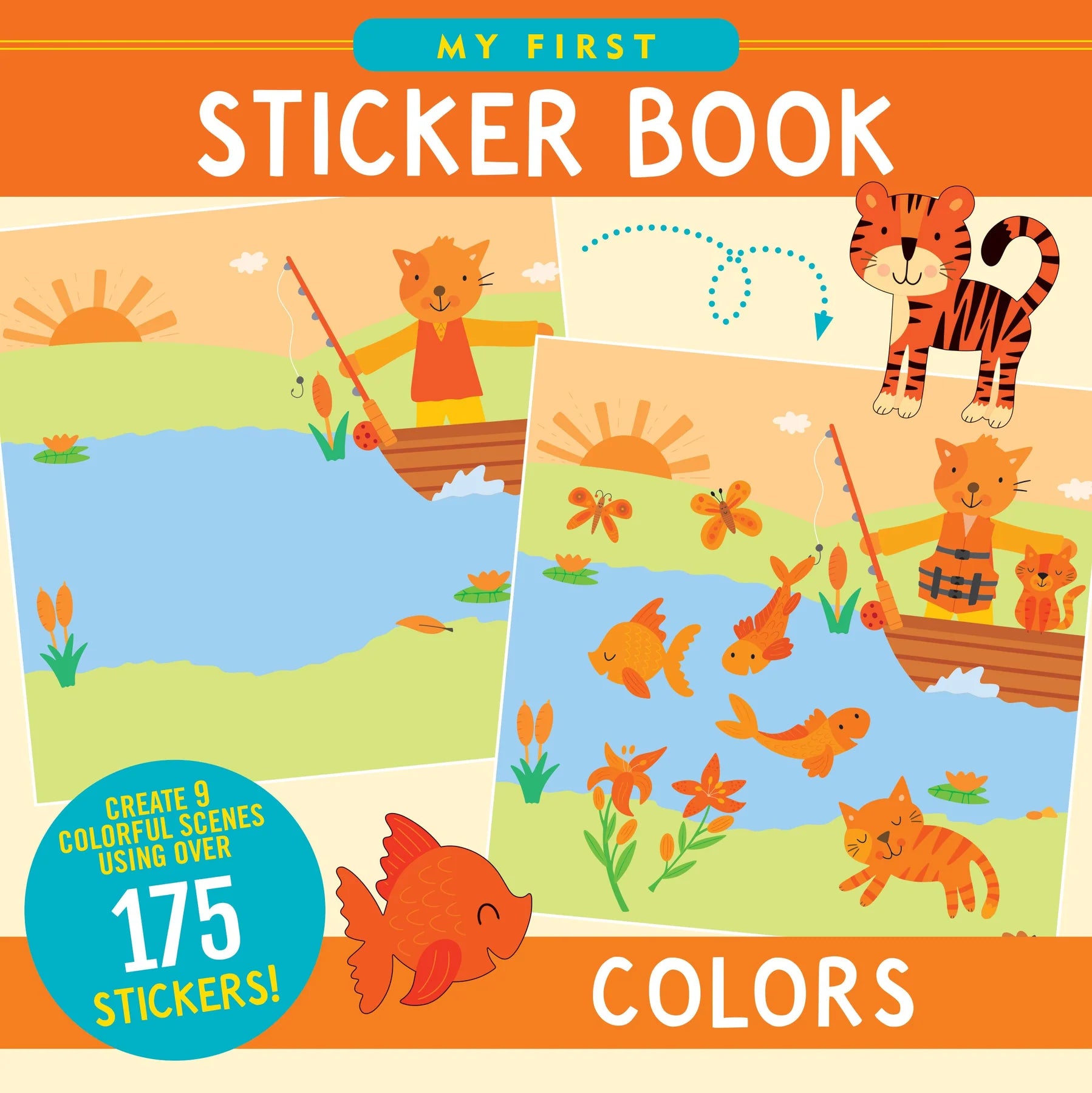 My First Sticker Book - Colors