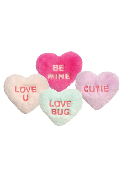 Assorted Conversation Heart Plush