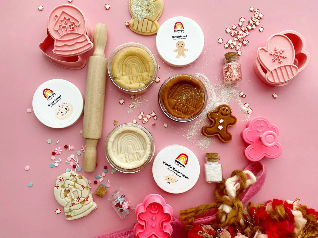 Holiday Cookies KidDough Play Kit