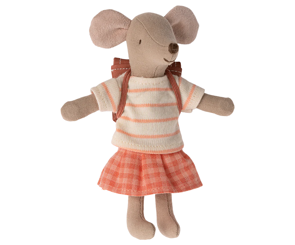 Tricycle Mouse, Big Sister, Coral