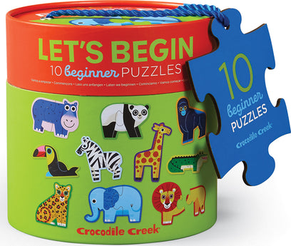 Let's Begin 2-pc Puzzle - Jungle