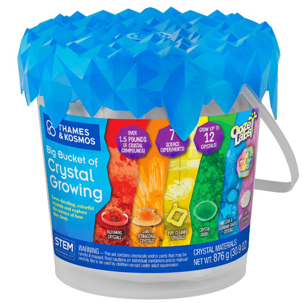 Big Bucket of Crystal Growing
