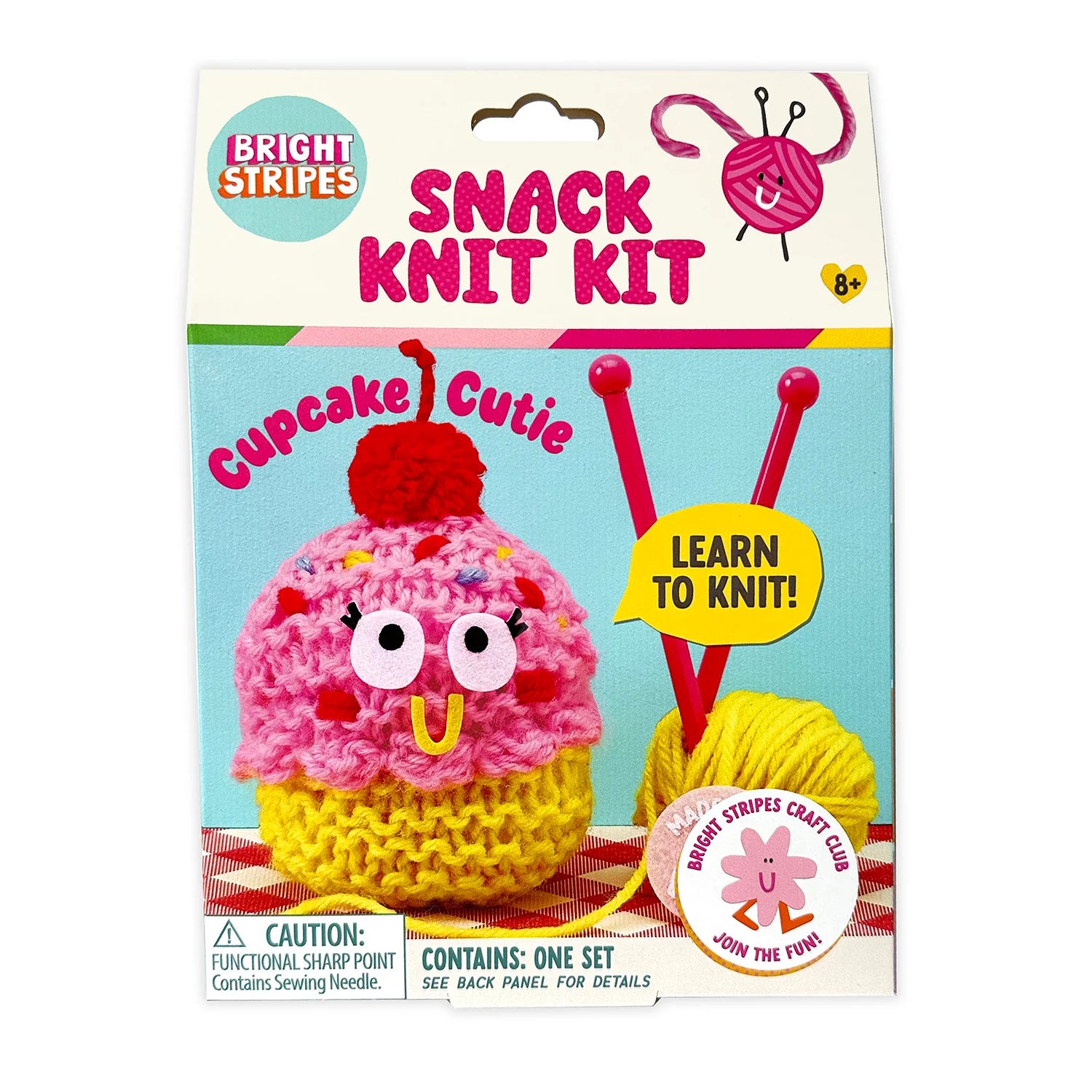 Snack Knit Kit- Cupcake Cutie