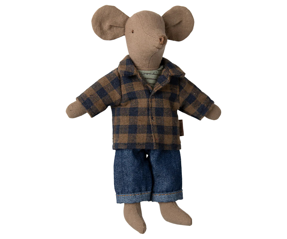 Dad Mouse, Light Brown