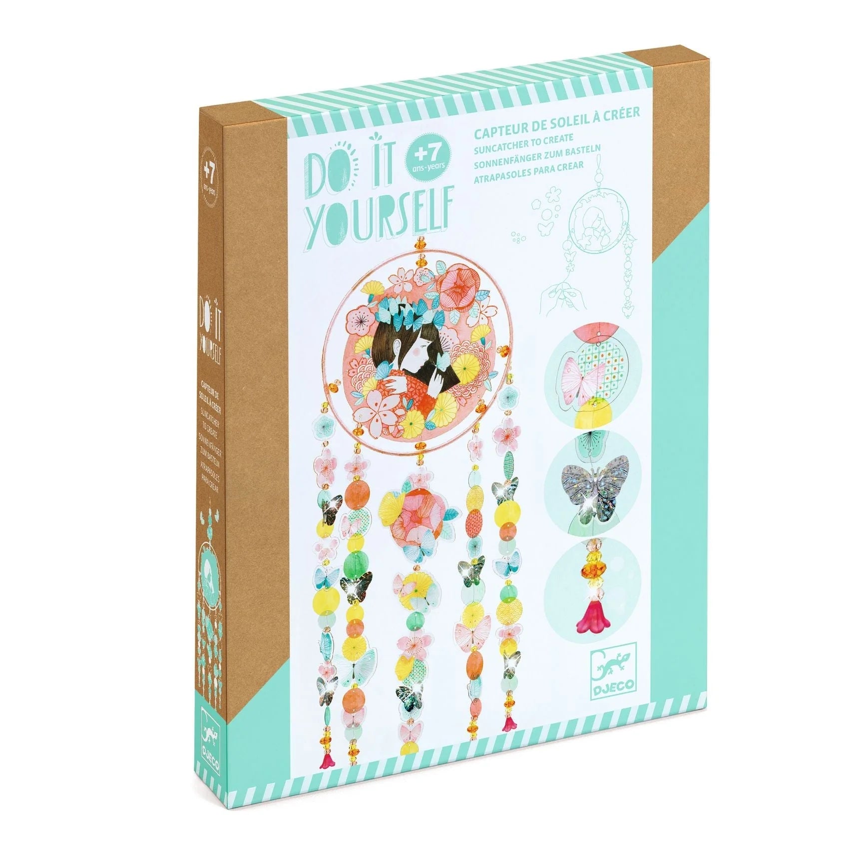 DIY Dancing Butterflies Sun Catcher