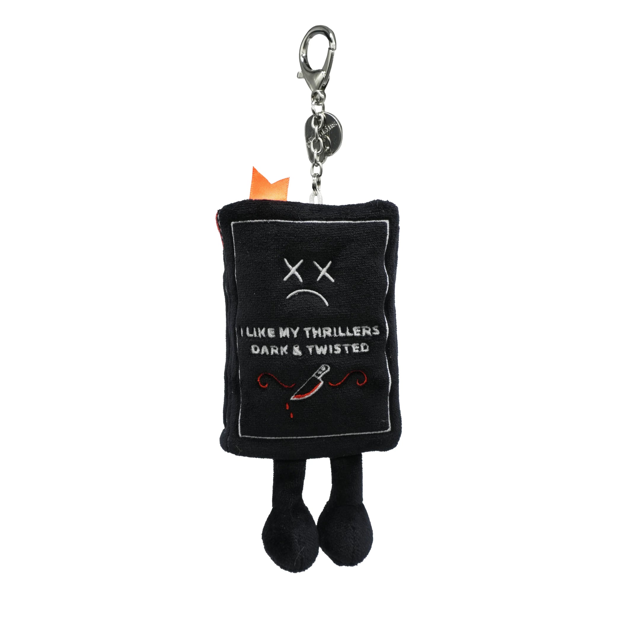 Bag Charm - I Like My Thrillers Dark & Twisted