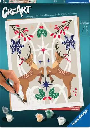 Paint By Number - Christmas Deer