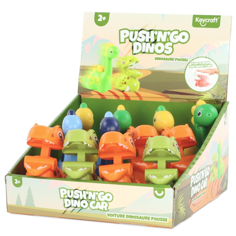 Push N Go Dino