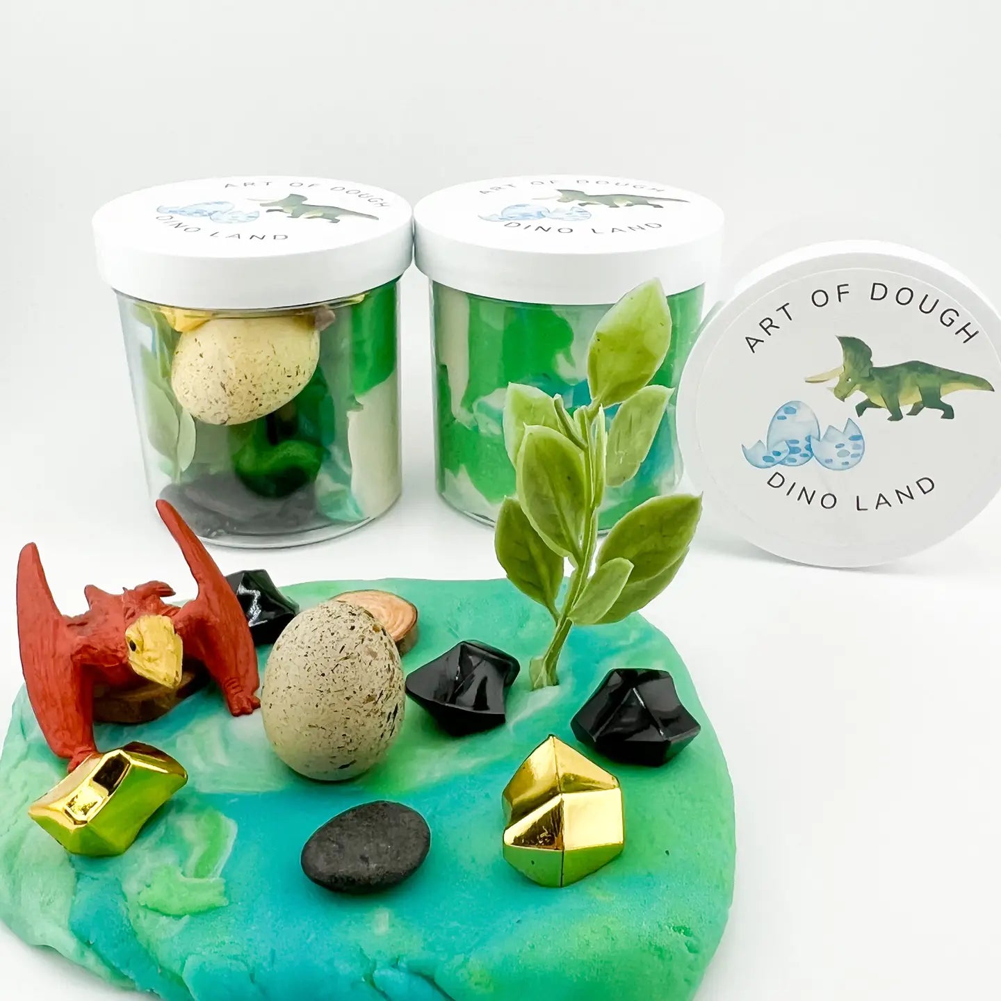 Dinosaur Land Sensory Jar