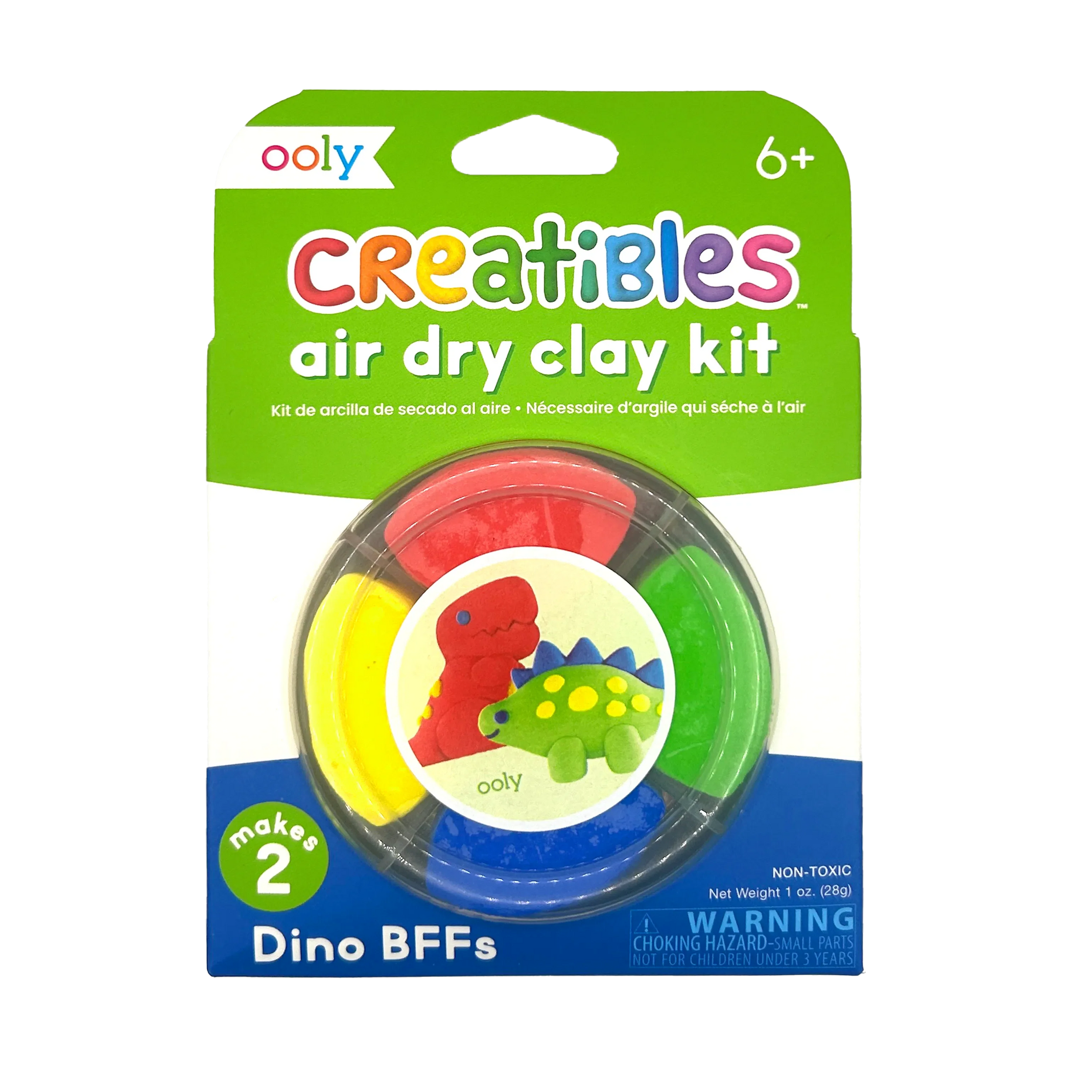 Creatibles Air Dry Clay Kit - Dino Pals