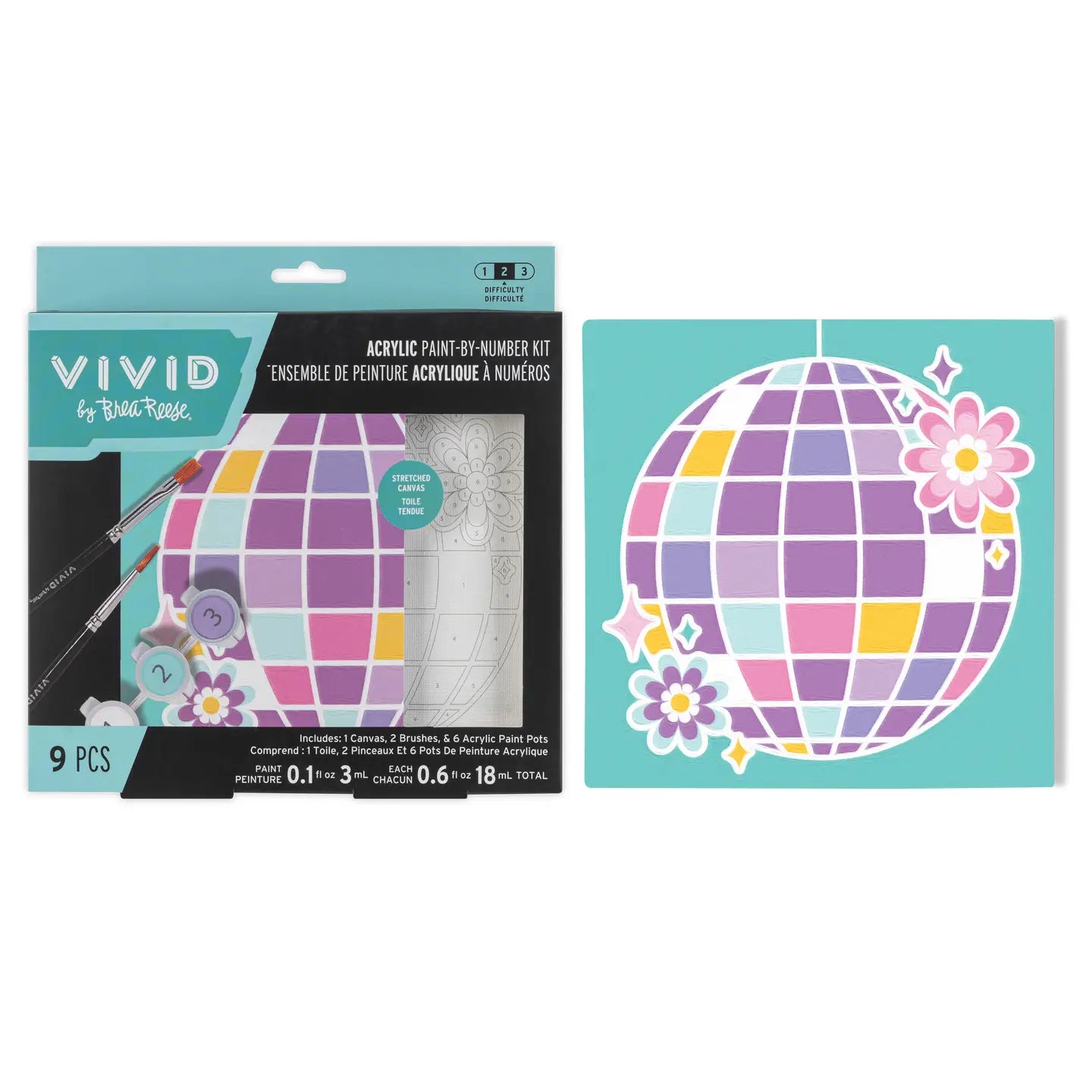 Mini Acrylic Kit - Disco Ball