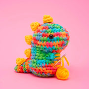 Fred the Rainbow Dino Crochet Kit