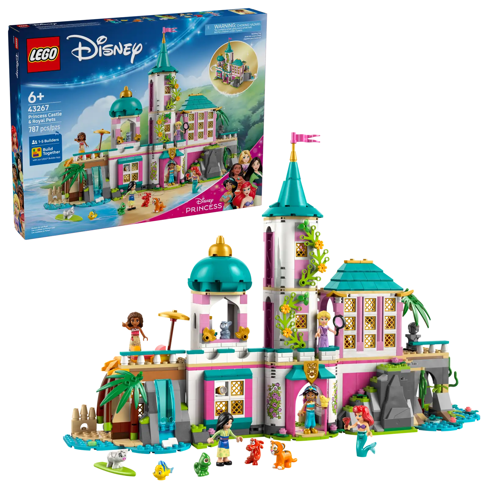Lego Disney Princess Castle and Royal Pets