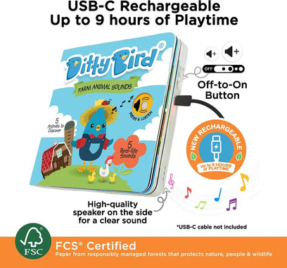 Ditty Bird: Interactive Farm Animal