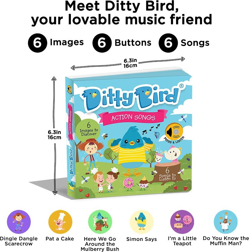 Ditty Bird: Action Songs