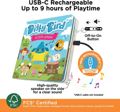 Ditty Bird: Action Songs