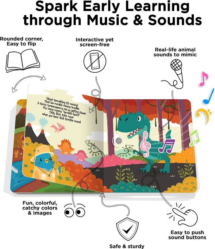 Ditty Bird:  Dinosaur Sound Book