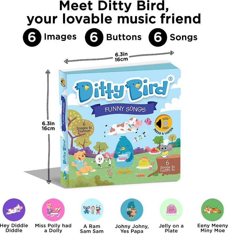 Ditty Bird: Funny Songs 