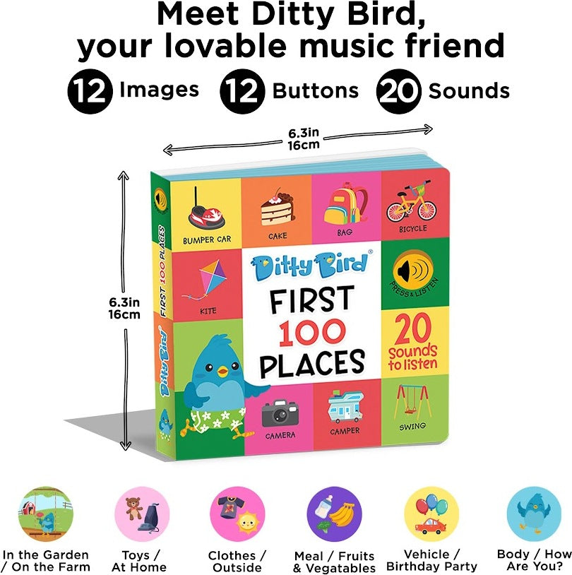 Ditty Bird: First 100 Places