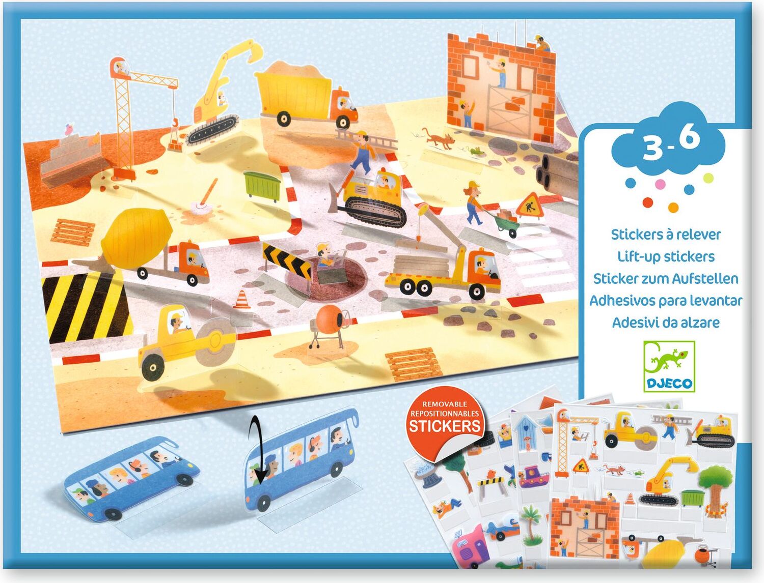 PG Lift Up Stickers Vehicles