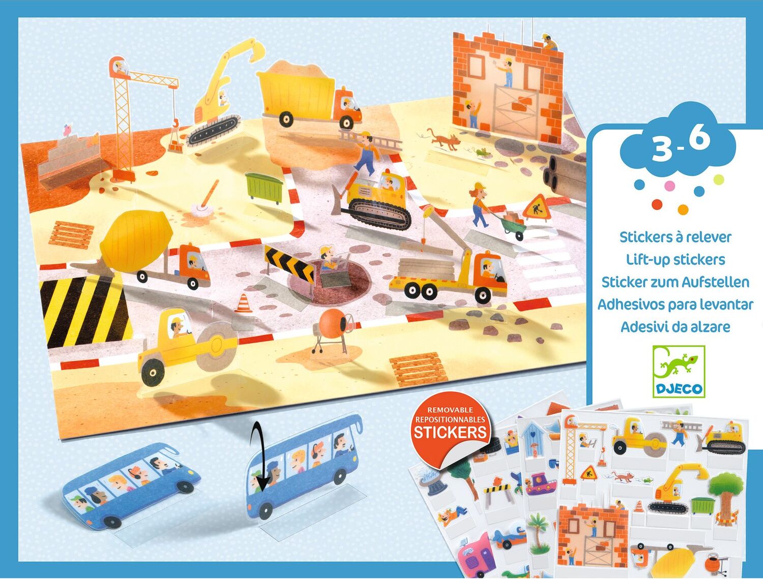 PG Lift Up Stickers Vehicles