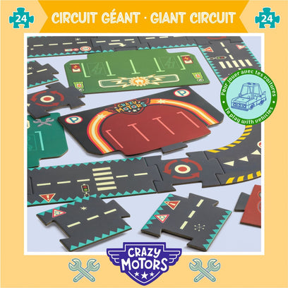 City Circuit 24pc Giant Puzzle