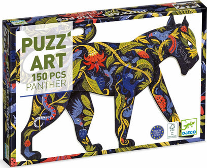 Panther 150pc Puzz'Art Shaped Jigsaw Puzzle