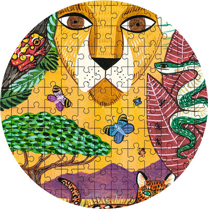 Lion 350 pc Puzz'Art Shaped Jigsaw Puzzle