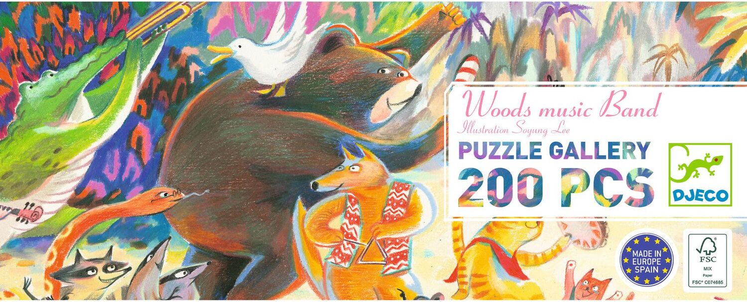 Gallery Woods Music Puzzle 200pc