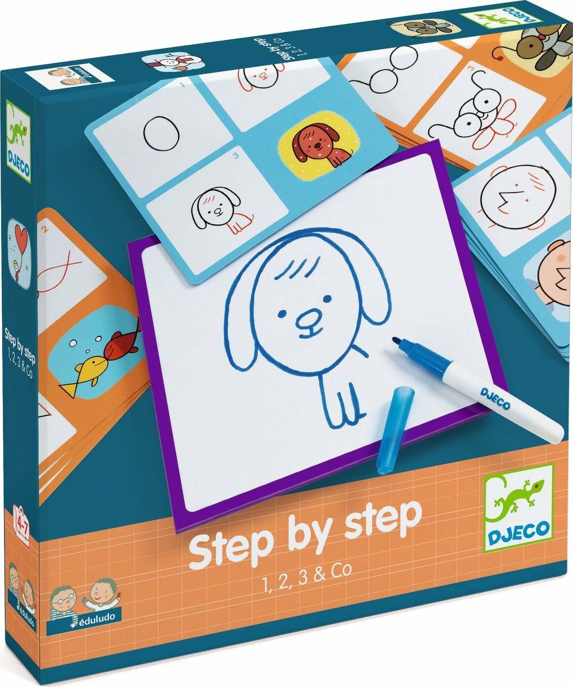 1, 2, 3 and Co Learn to Draw Step by Step