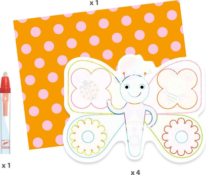 DJECO Animalo-Len Paint With Water Activity Set
