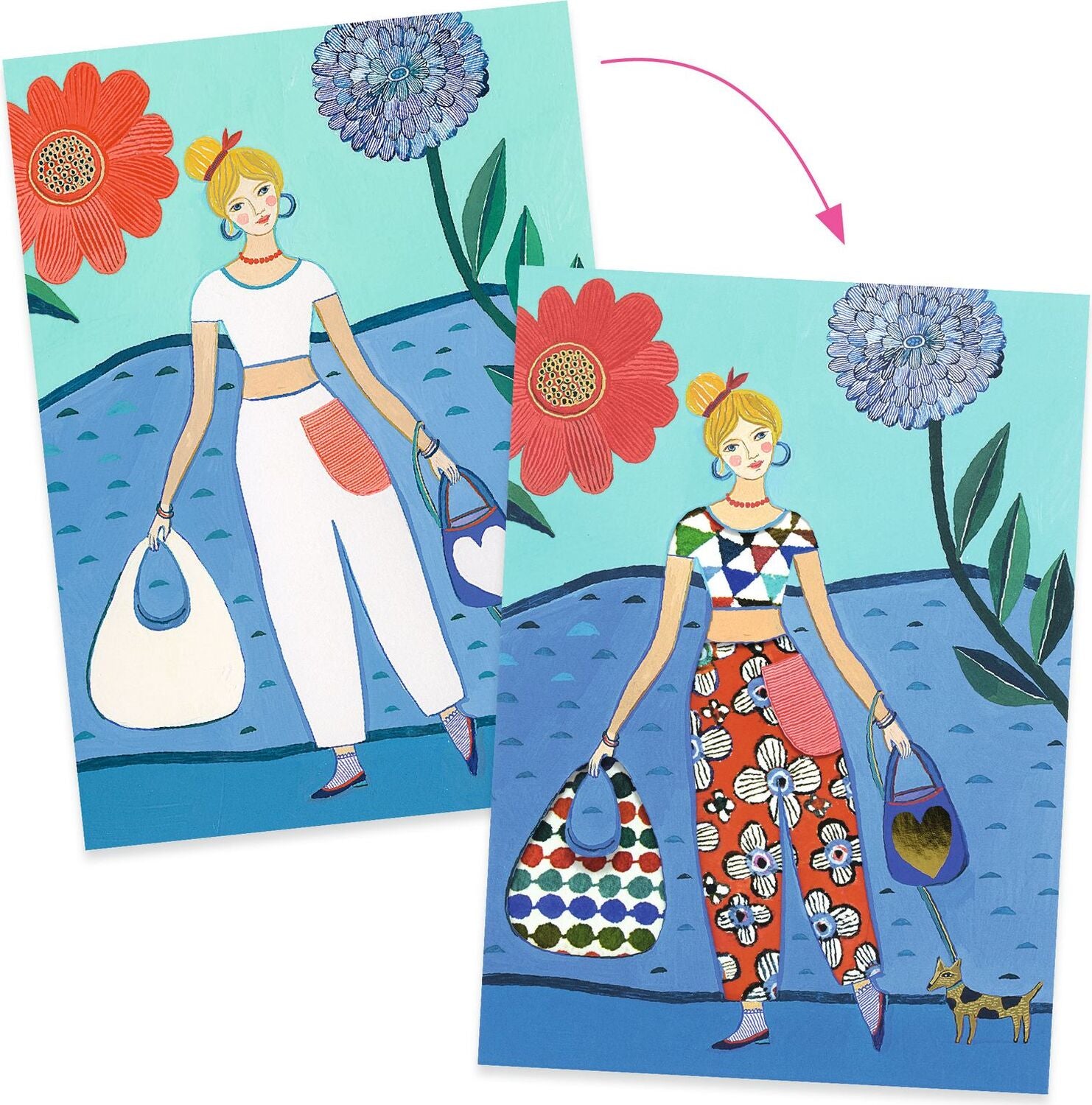 PG Fashion Magic Sticker Sheets