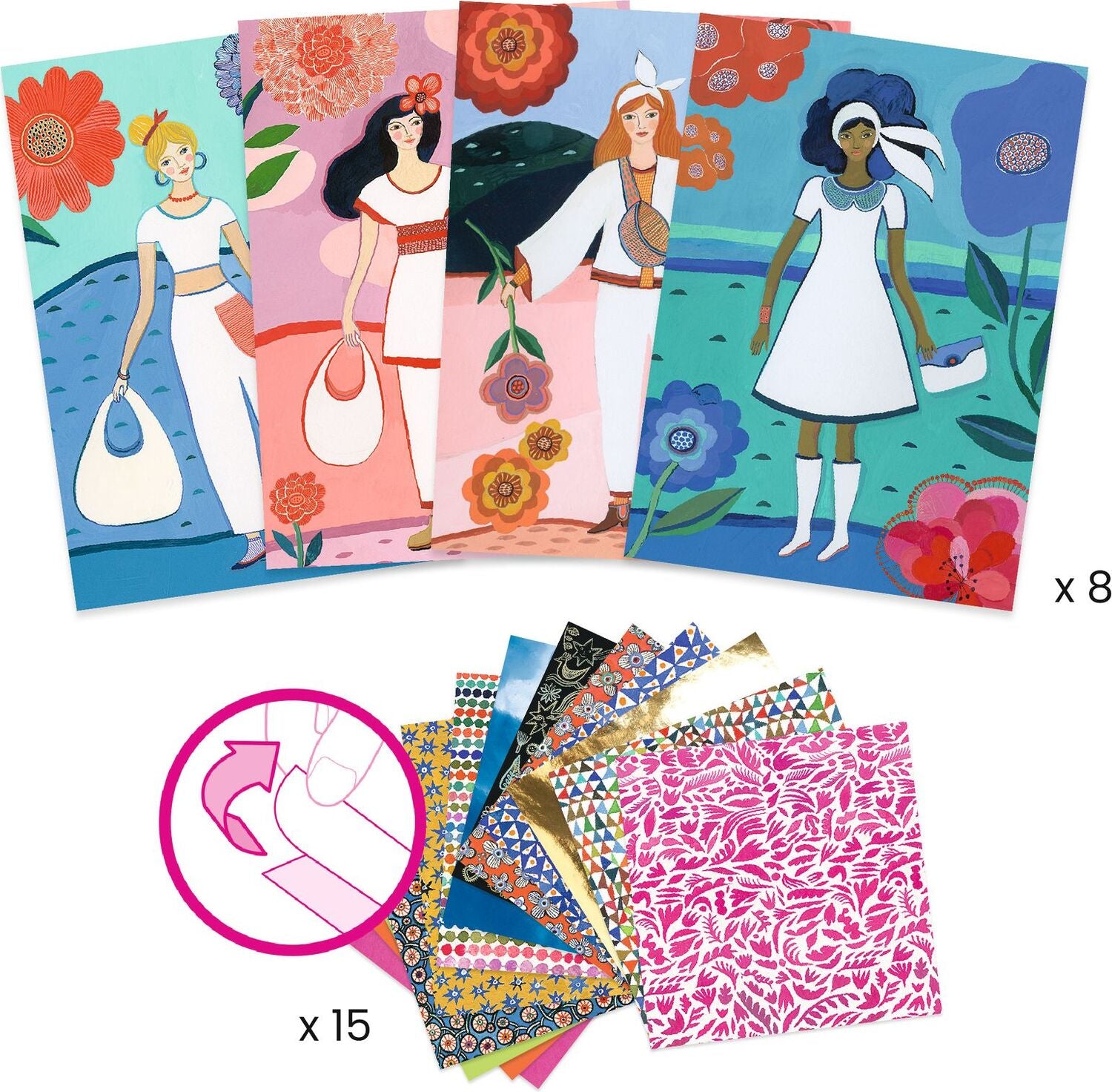 PG Fashion Magic Sticker Sheets