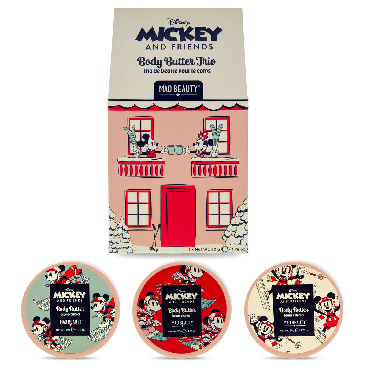 Mickey Ski Body Butter Trio