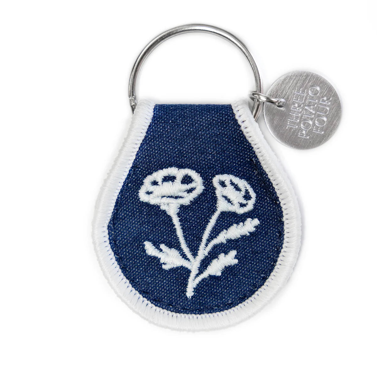 Patch Keychain - Buttercup Denim