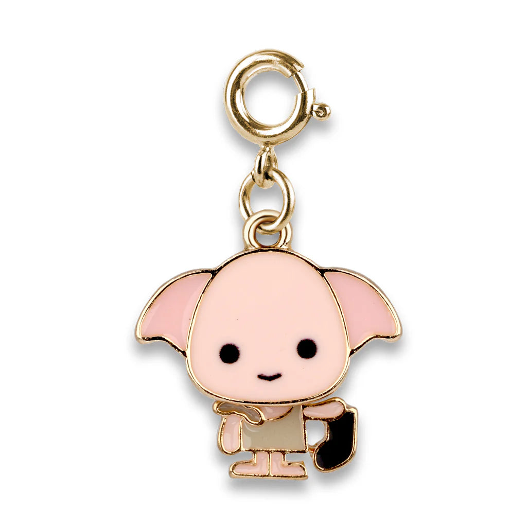 Gold Swivel Dobby Charm