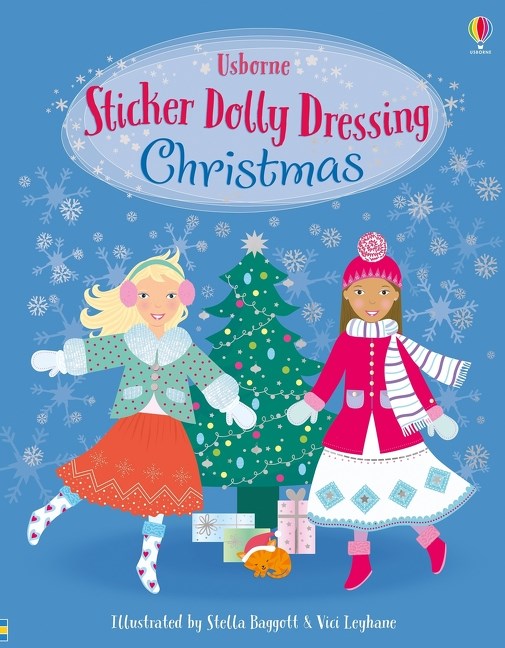 Sticker Dolly Dressing Book - Christmas