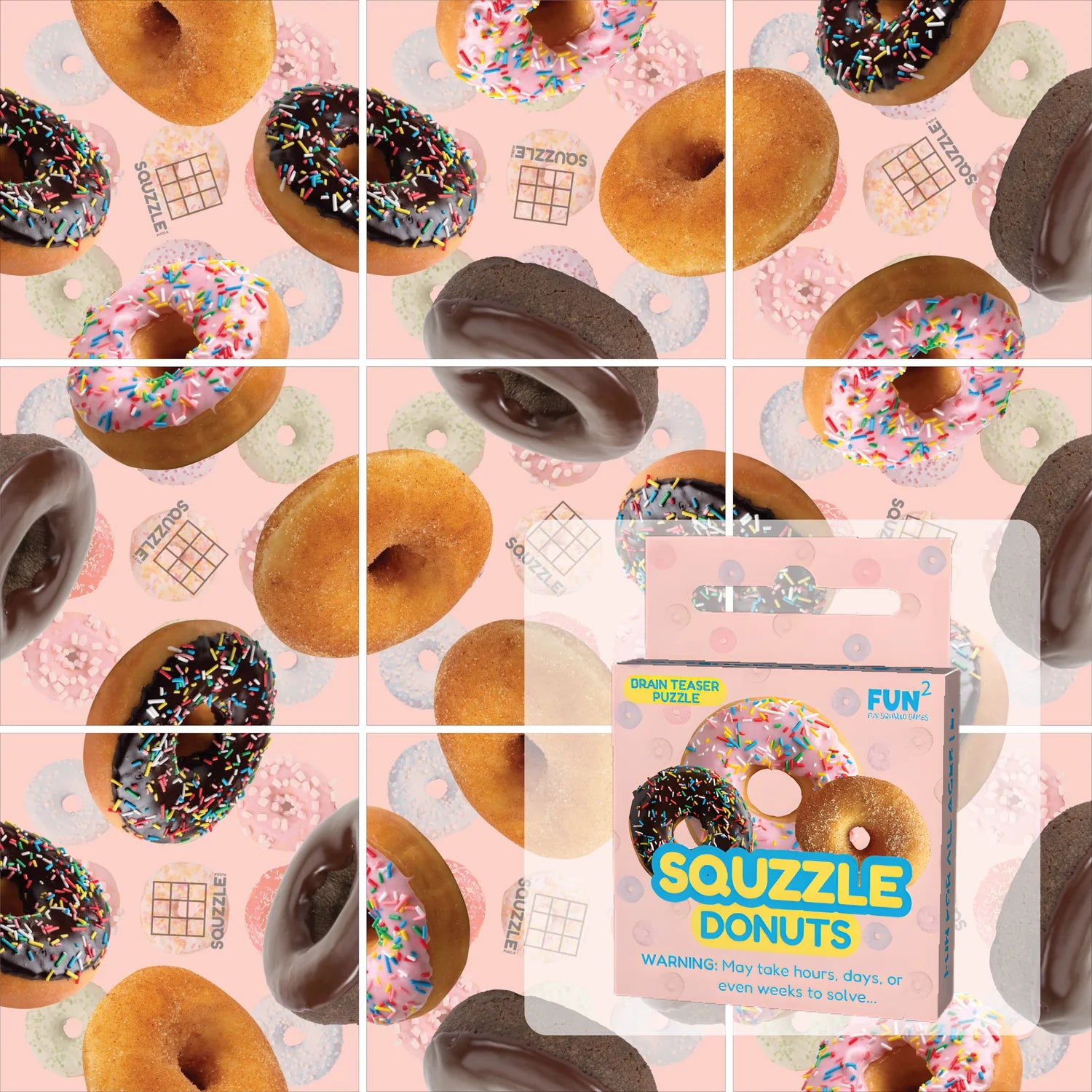 Squzzle Puzzle Donuts