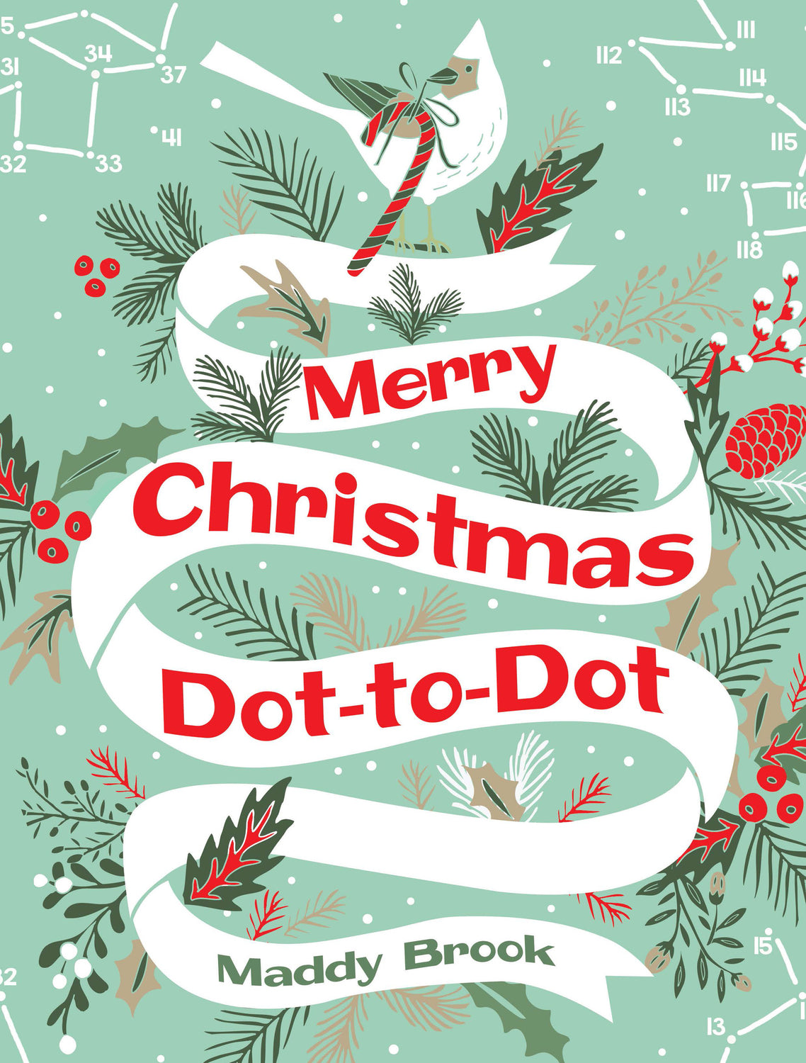 Merry Christmas Dot-to-Dot Coloring Book