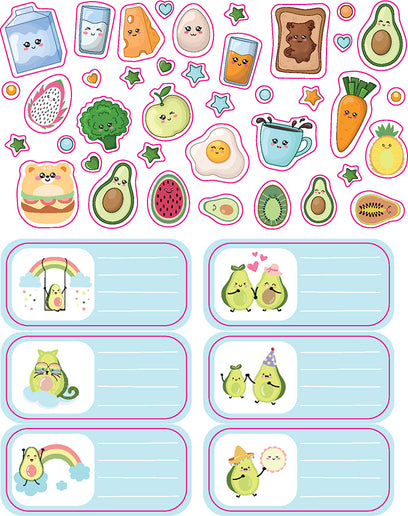 Avocado & Friends: Kawaii Activity Fun (With Over 200 Stickers!)