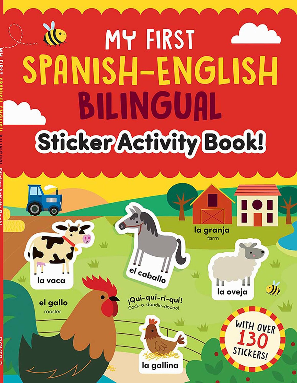My First Spanish-English Bilingual Sticker Activity Book!
