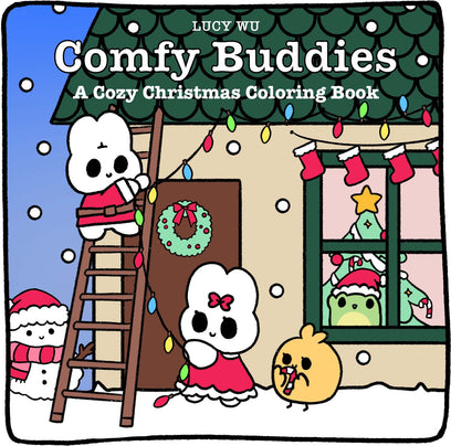 Comfy Buddies: A Cozy Christmas Coloring Book