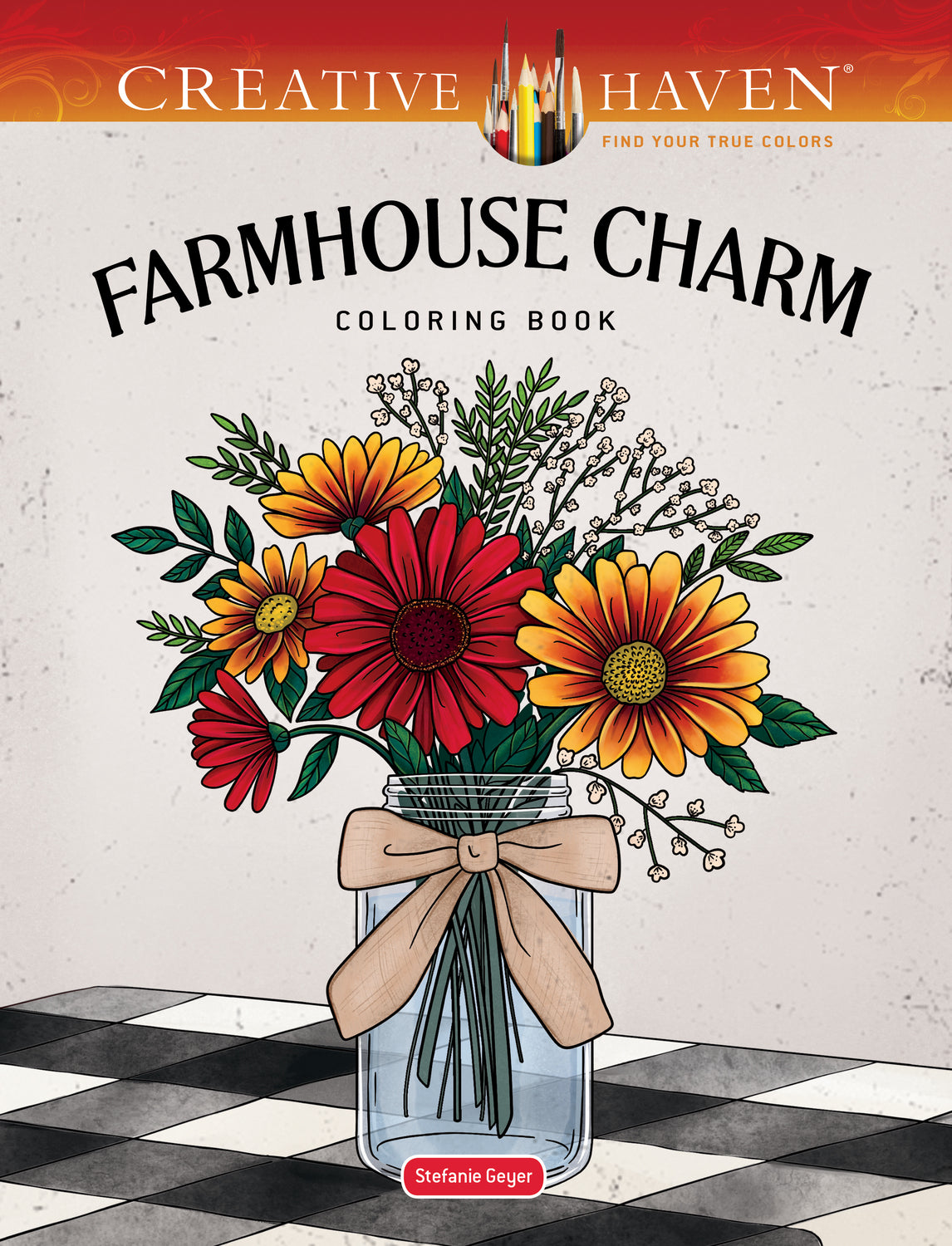 Creative Haven Farmhouse Charm Coloring Book