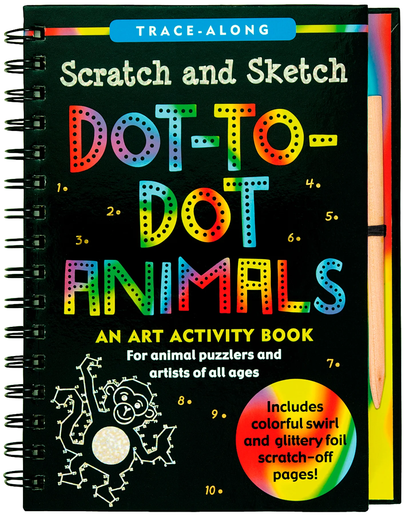 Scratch & Sketch Dot to Dot Animals